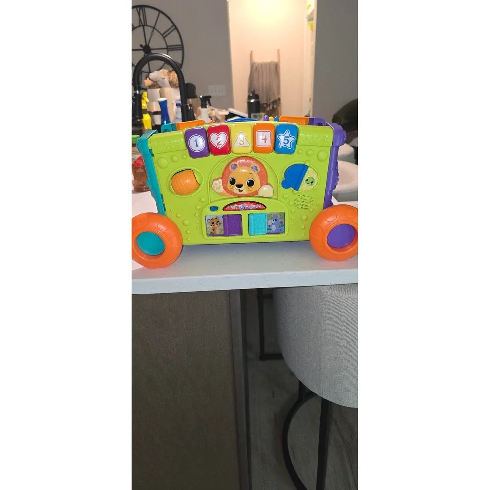VTech 2-in-1 Shop and Cook Learning Cart Toddler Activity Toy Multi-Color